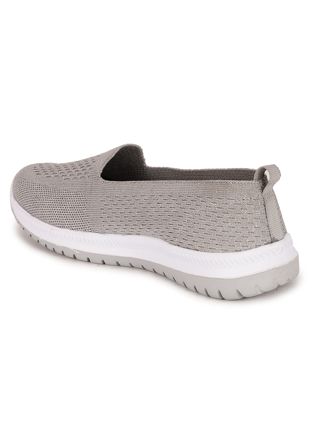 Bata Women Casual Slip-on Shoes - Grey - View 3