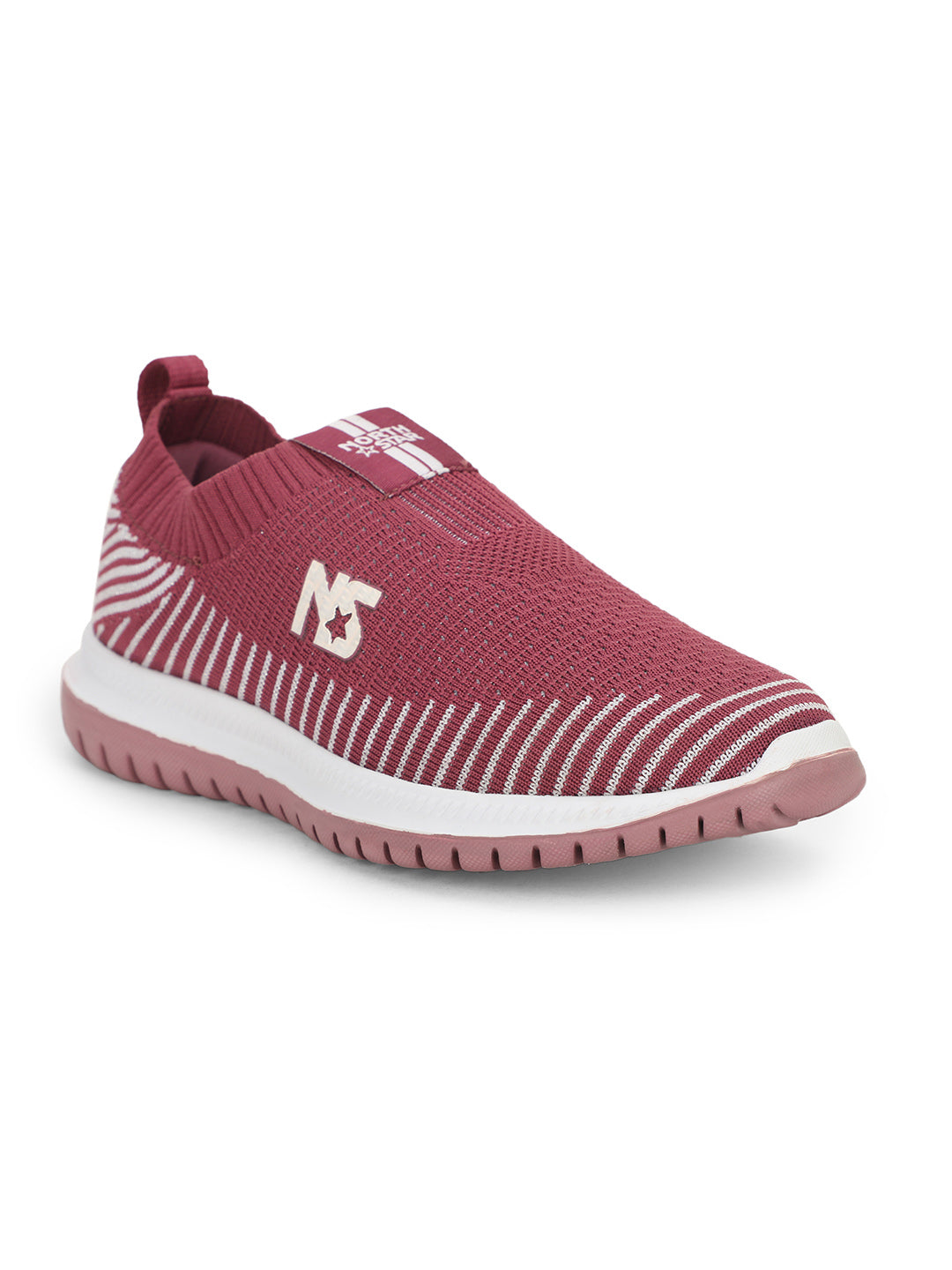 North Star Women's Pink Casual Slip-on Shoes - Pink