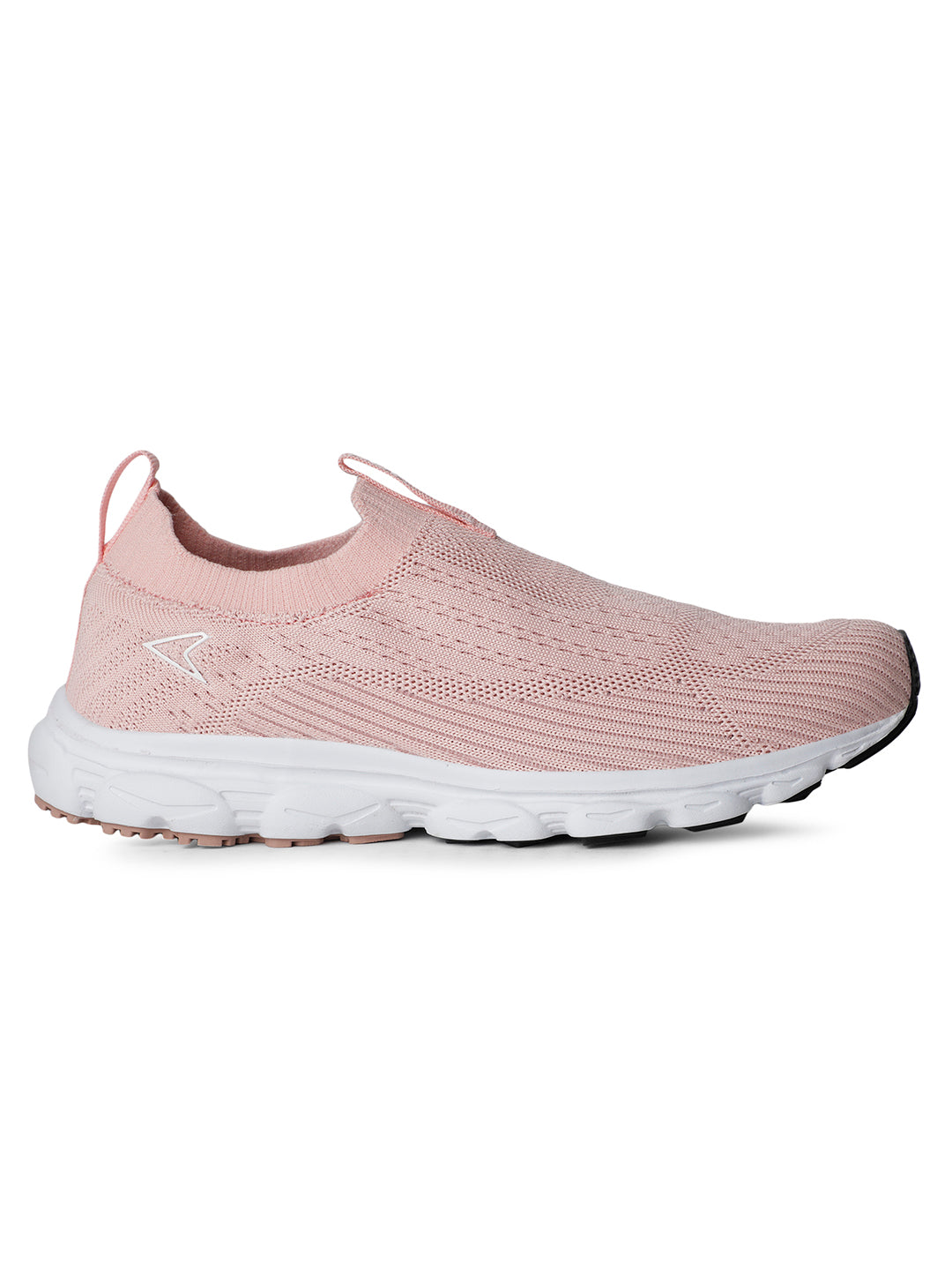 Power Women Peach Slip-on Sports Shoes - Peach - View 2