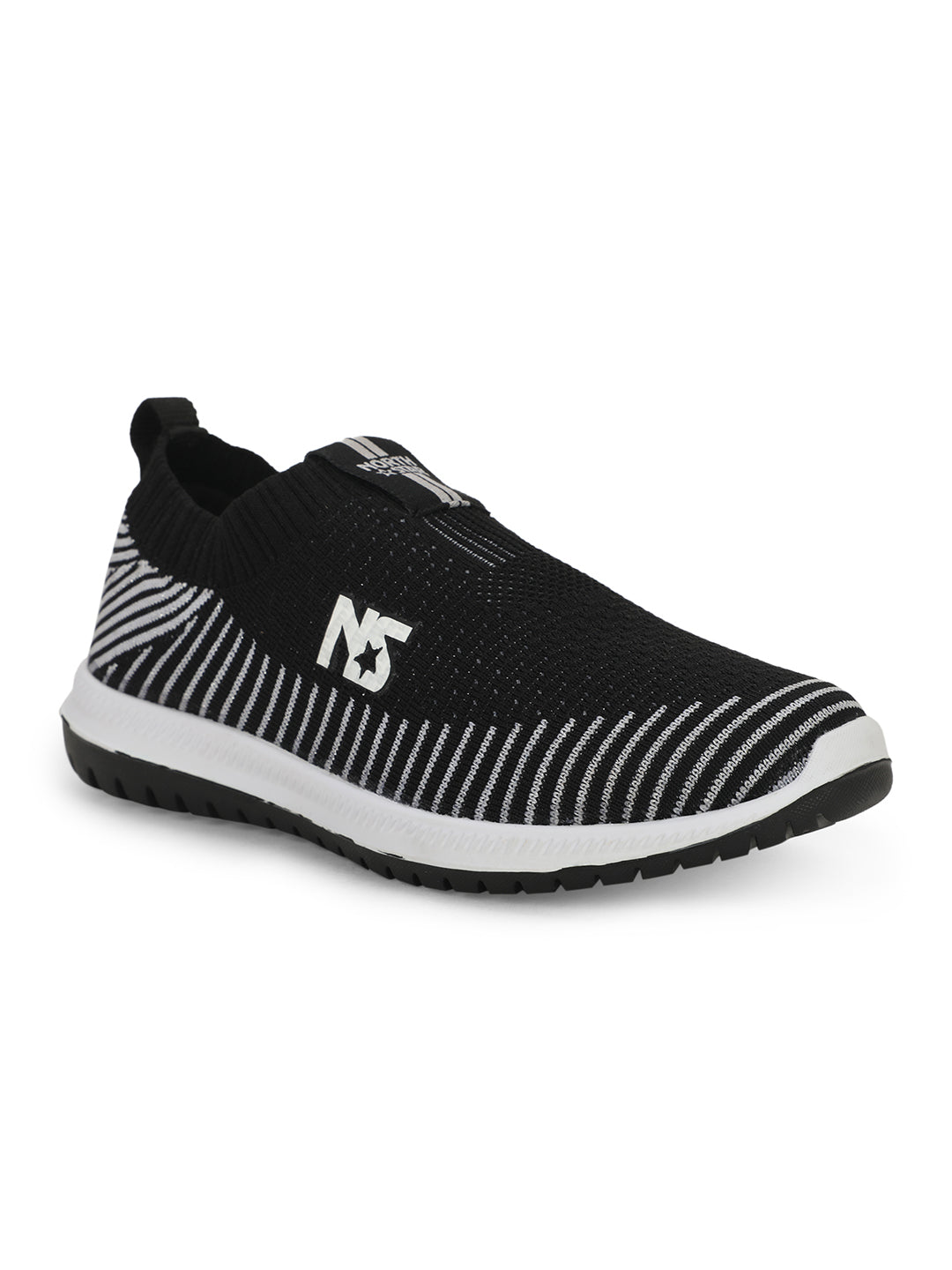 North Star Women's Black Casual Lace-up Sneakers - Black