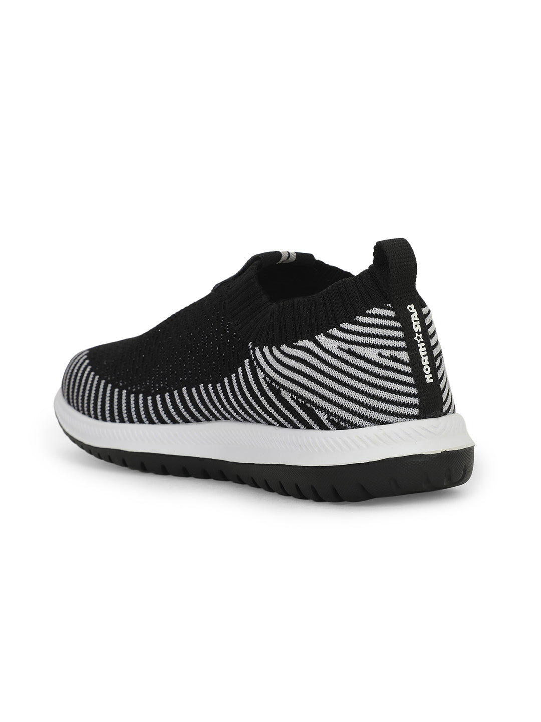 North Star Women's Black Casual Lace-up Sneakers - Black