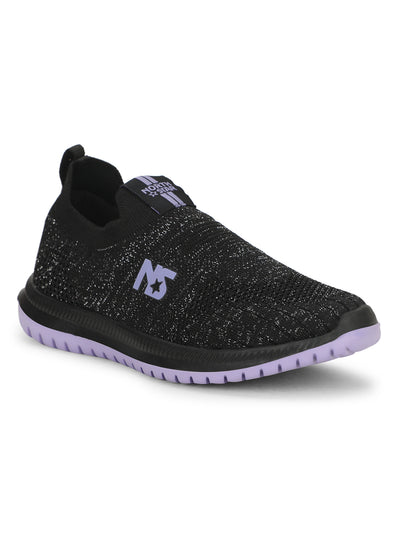 North Star Women's Black Casual Slip-on Shoes - Black