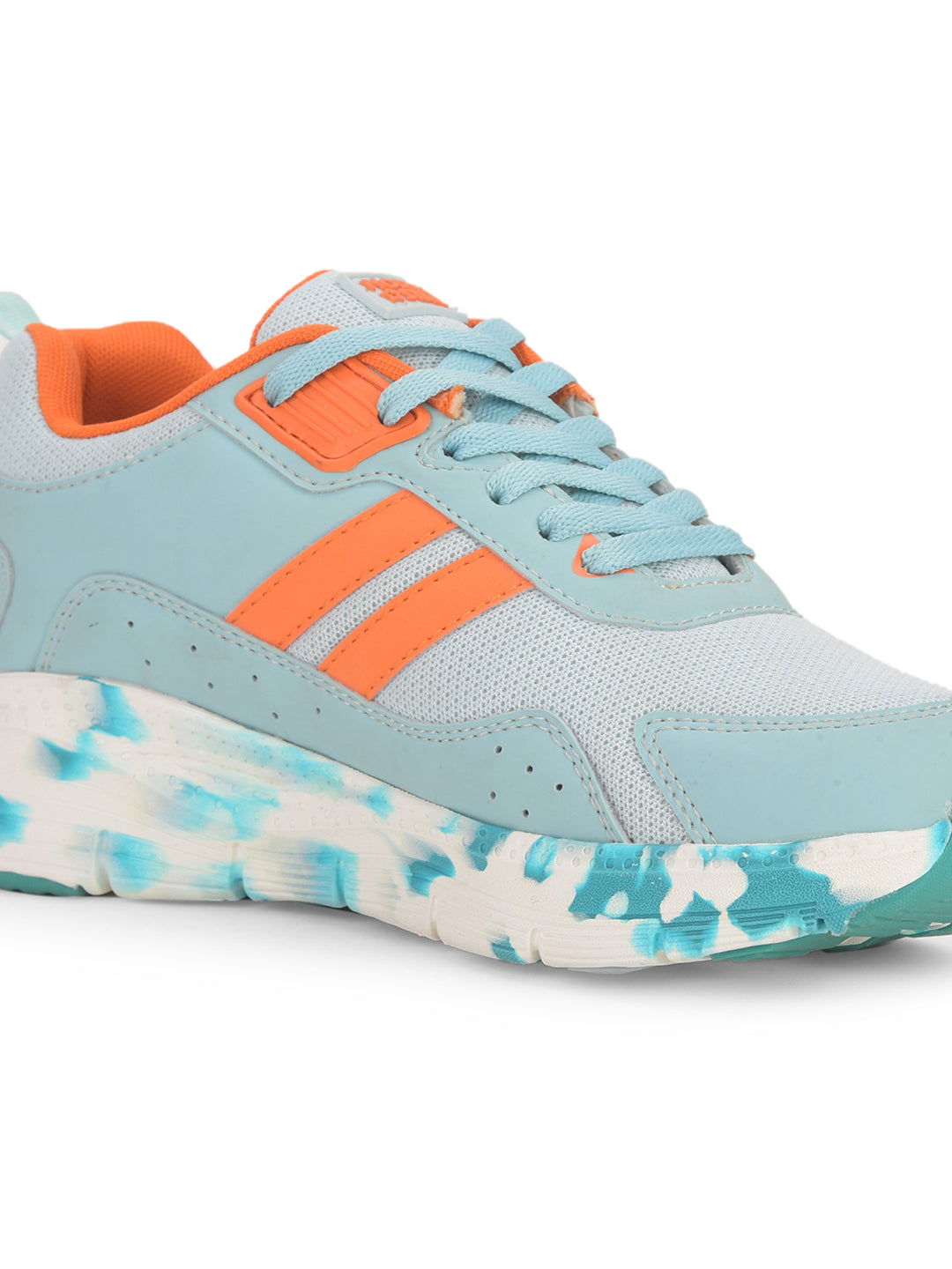 North Star Women's Light Green Casual Lace-up Sneakers - Light Green
