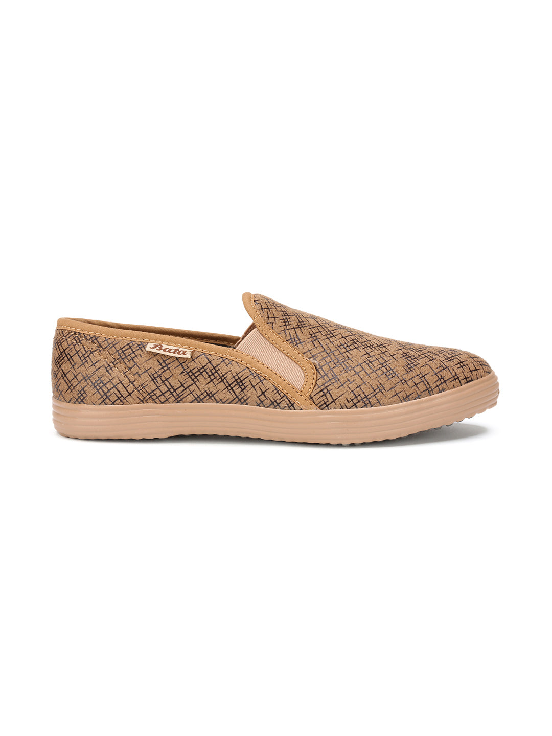 Bata Women Beige Casual Ballerina - Beige - View 3