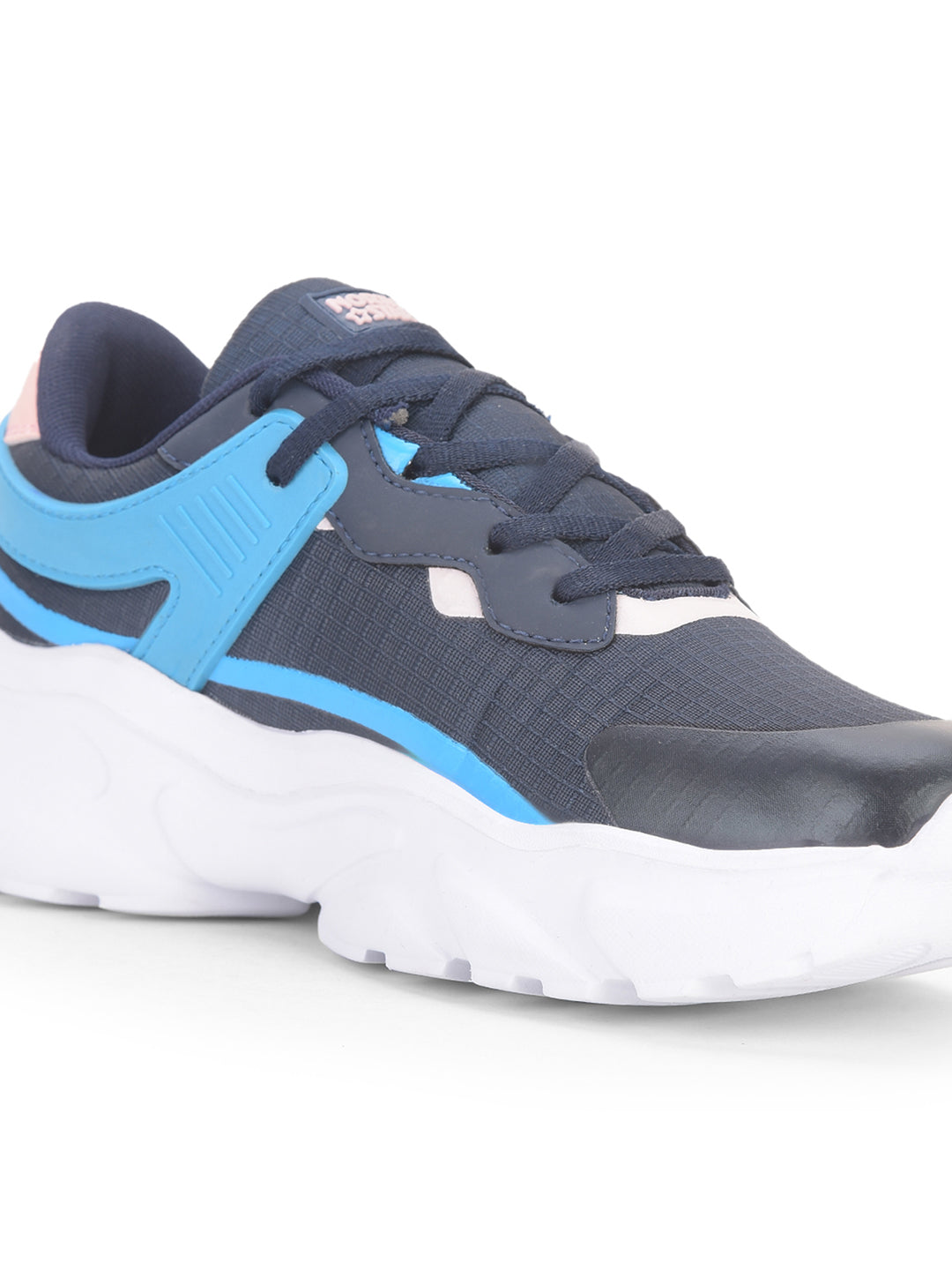 North Star Women's Navy Casual Lace-up Sneakers - Navy