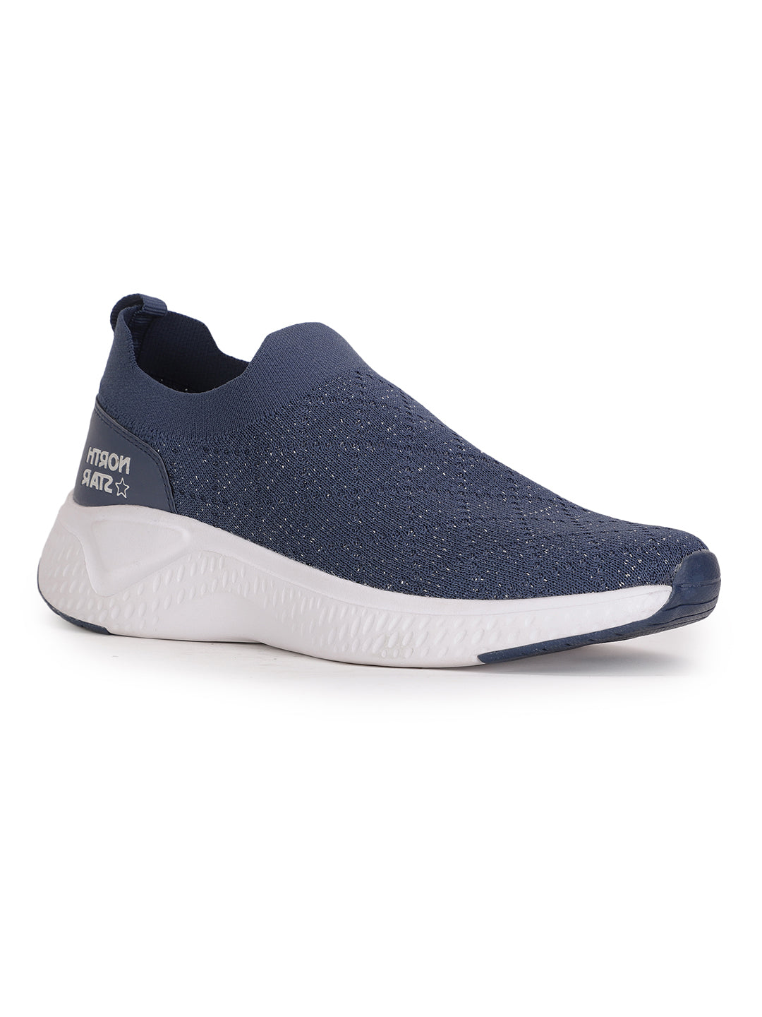 North Star Women Blue Casual Slip-on Shoes - Blue - View 1