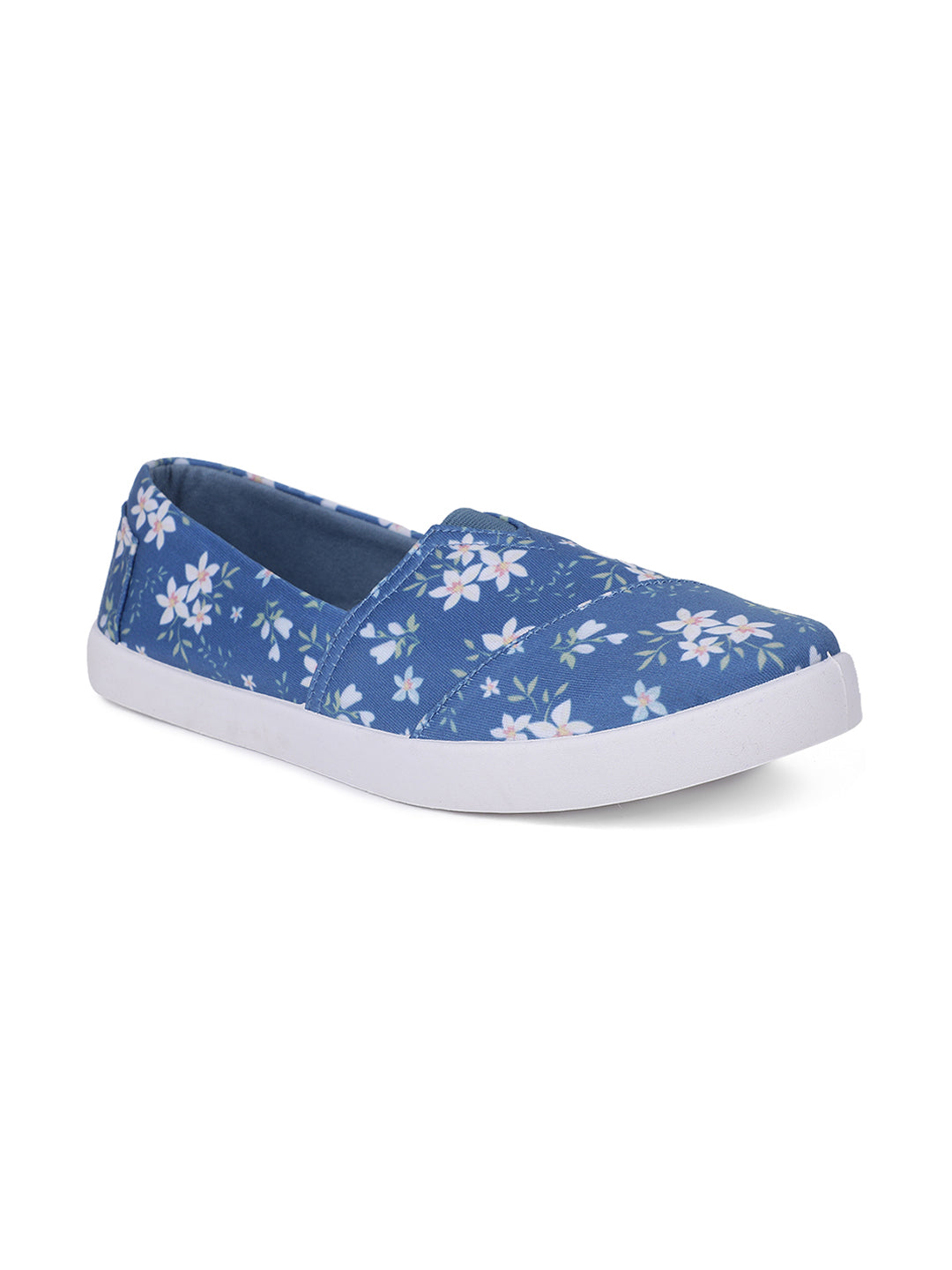 Bata Women's Blue Casual Slip-on Shoes - Blue