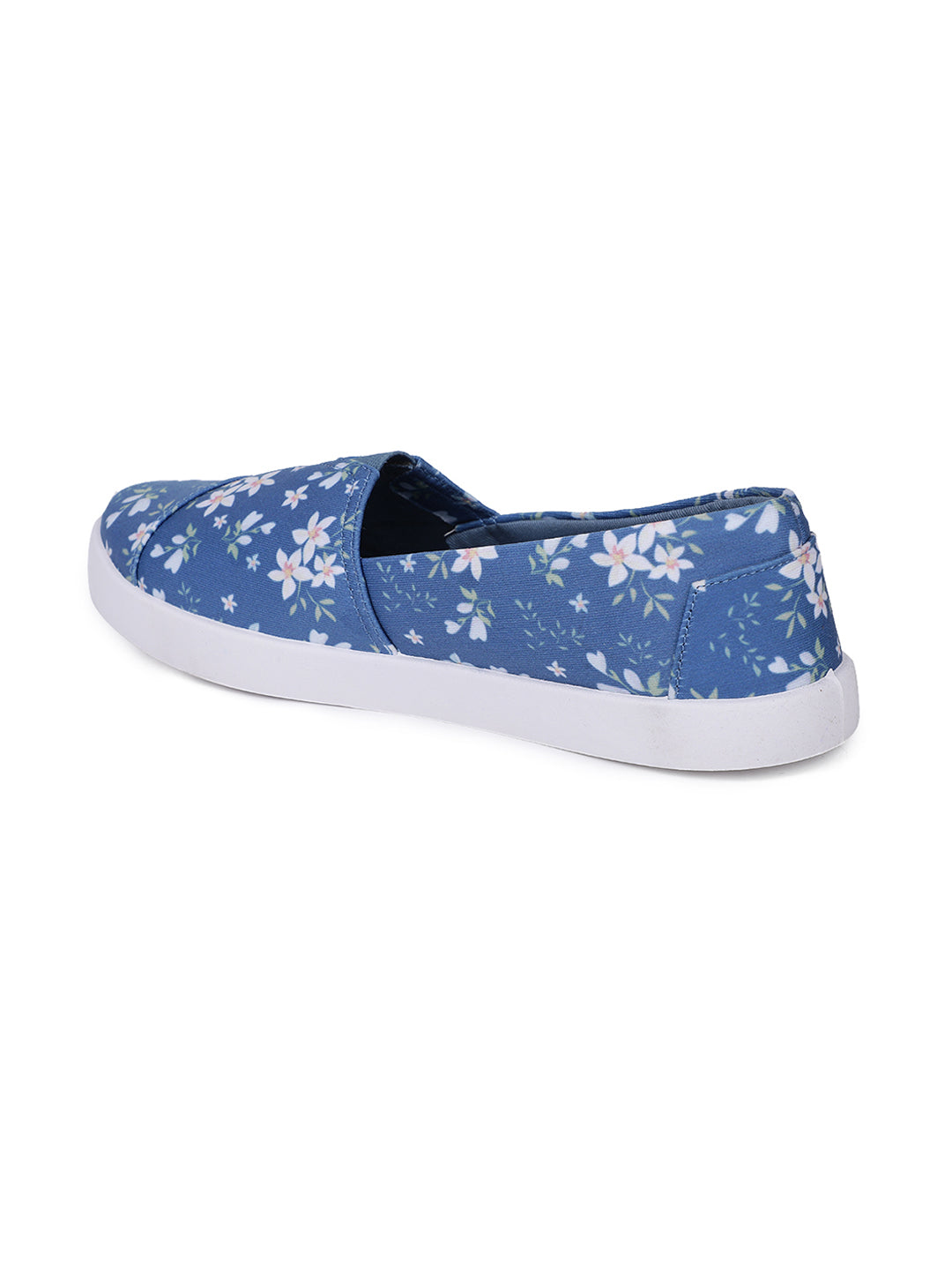 Bata Women's Blue Casual Slip-on Shoes - Blue