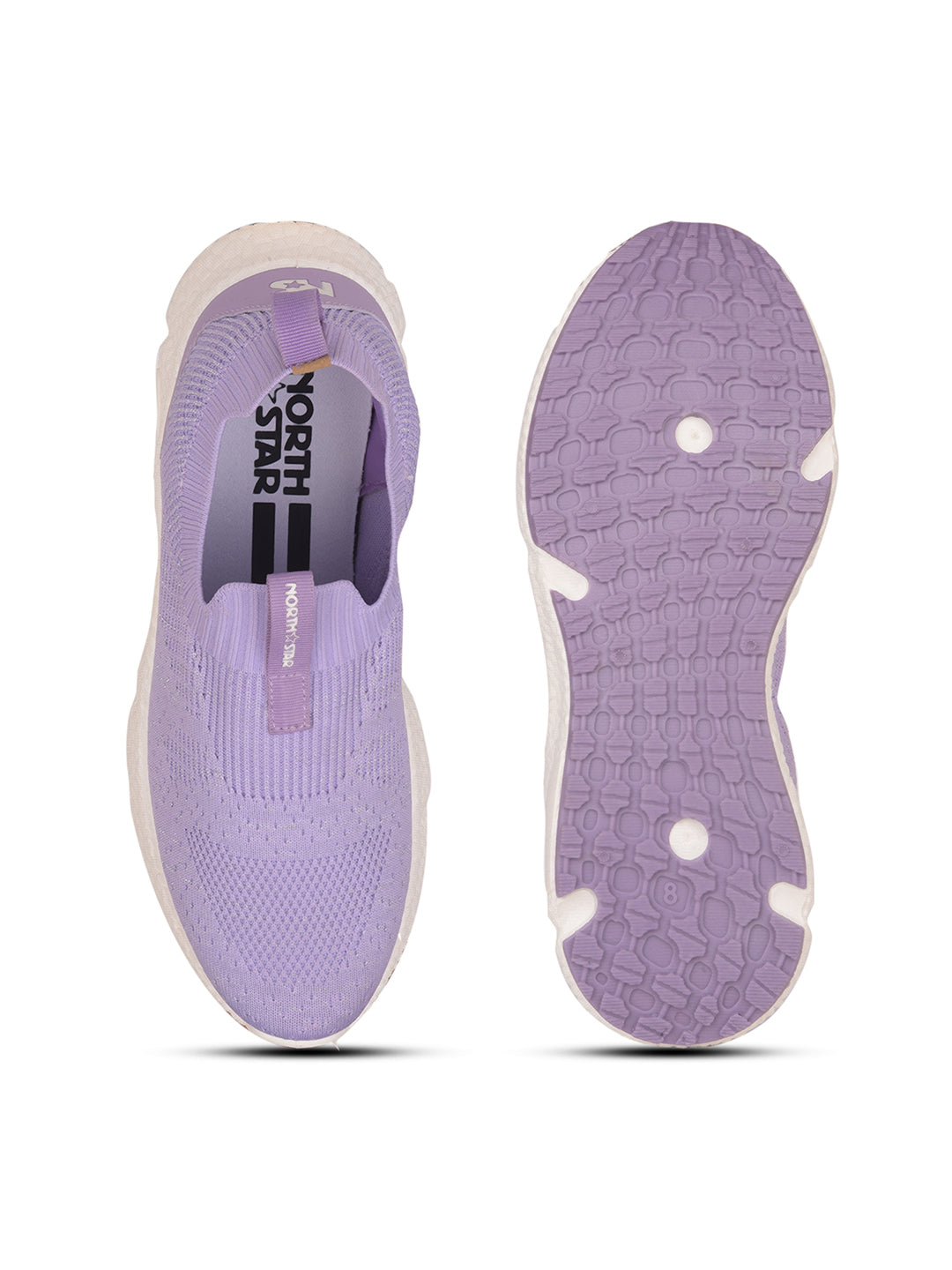 North Star Women Purple Casual Slip-on Shoes - Purple - View 4