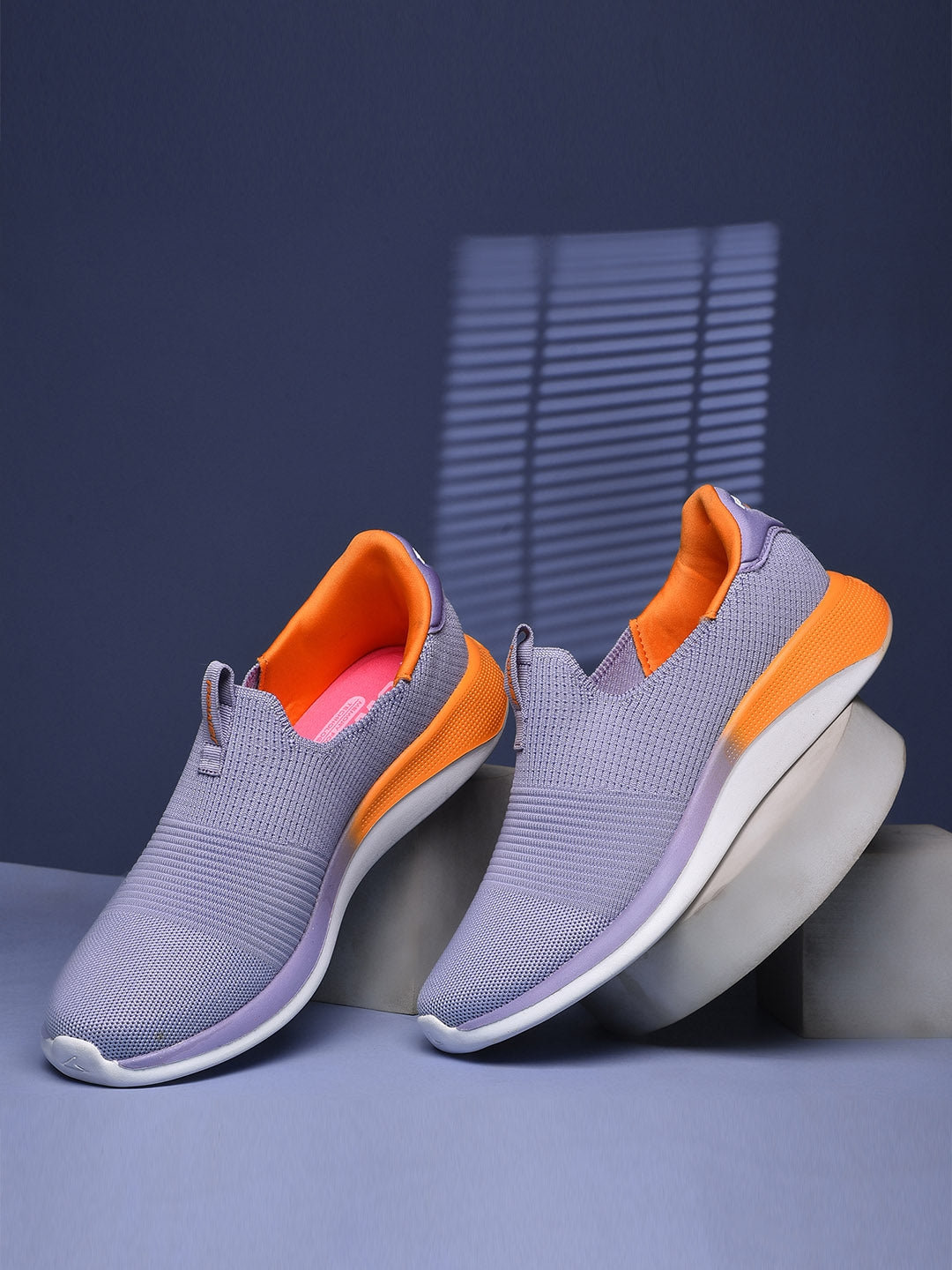 Power Women Purple Slip-on Sports Shoes - Purple - View 6