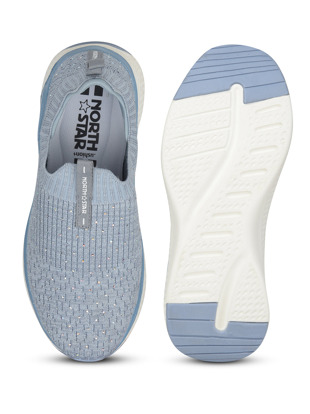 North Star Women Blue Casual Slip-on Shoes - Blue - View 4