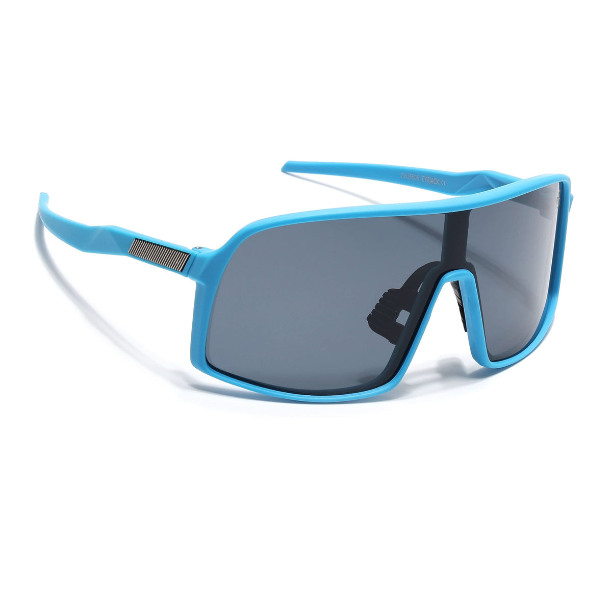 Eyejack Blue Wrap Around Sunglasses for Men and Women - Style 1299 - view 2