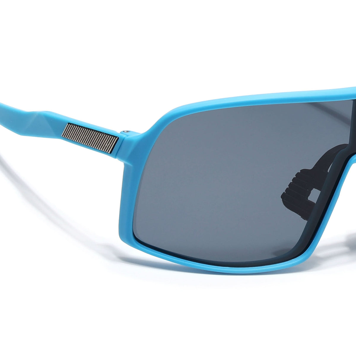 Eyejack Blue Wrap Around Sunglasses for Men and Women - Style 1299 - view 6