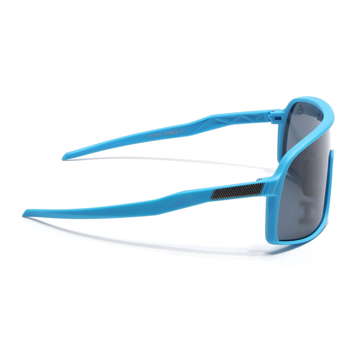 Eyejack Blue Wrap Around Sunglasses for Men and Women - Style 1299 - view 8