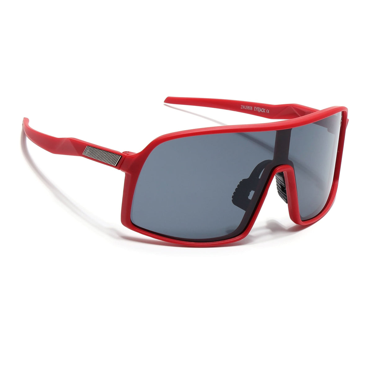 Eyejack Red Wrap Around Sunglasses for Men and Women - view 5