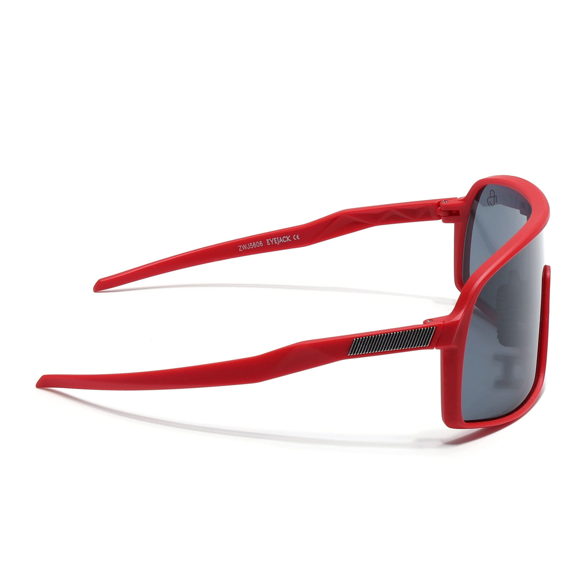 Eyejack Red Wrap Around Sunglasses for Men and Women - view 8