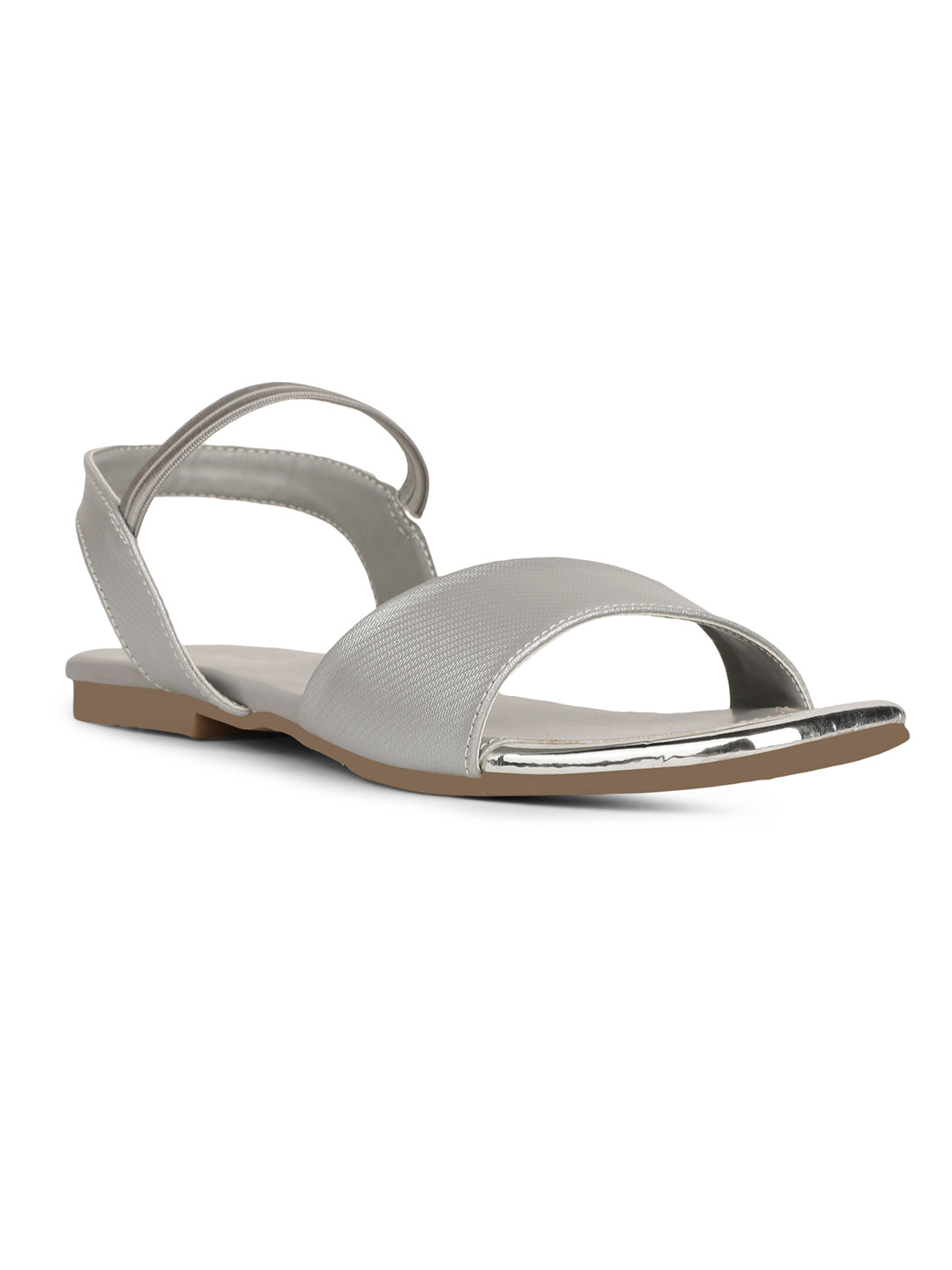 Bata Women Natural Casual Flat Sandal - Natural - View 1