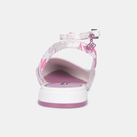 Bata Women Off White Pointed-Toe Block Heel Sandal