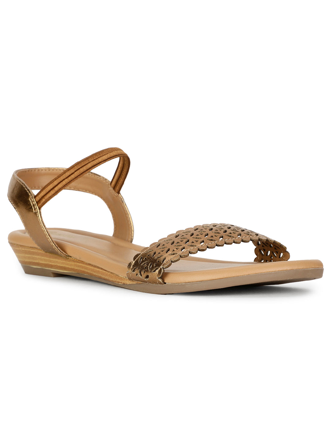 Bata Women Brown Casual Flat Sandal - Brown - View 1