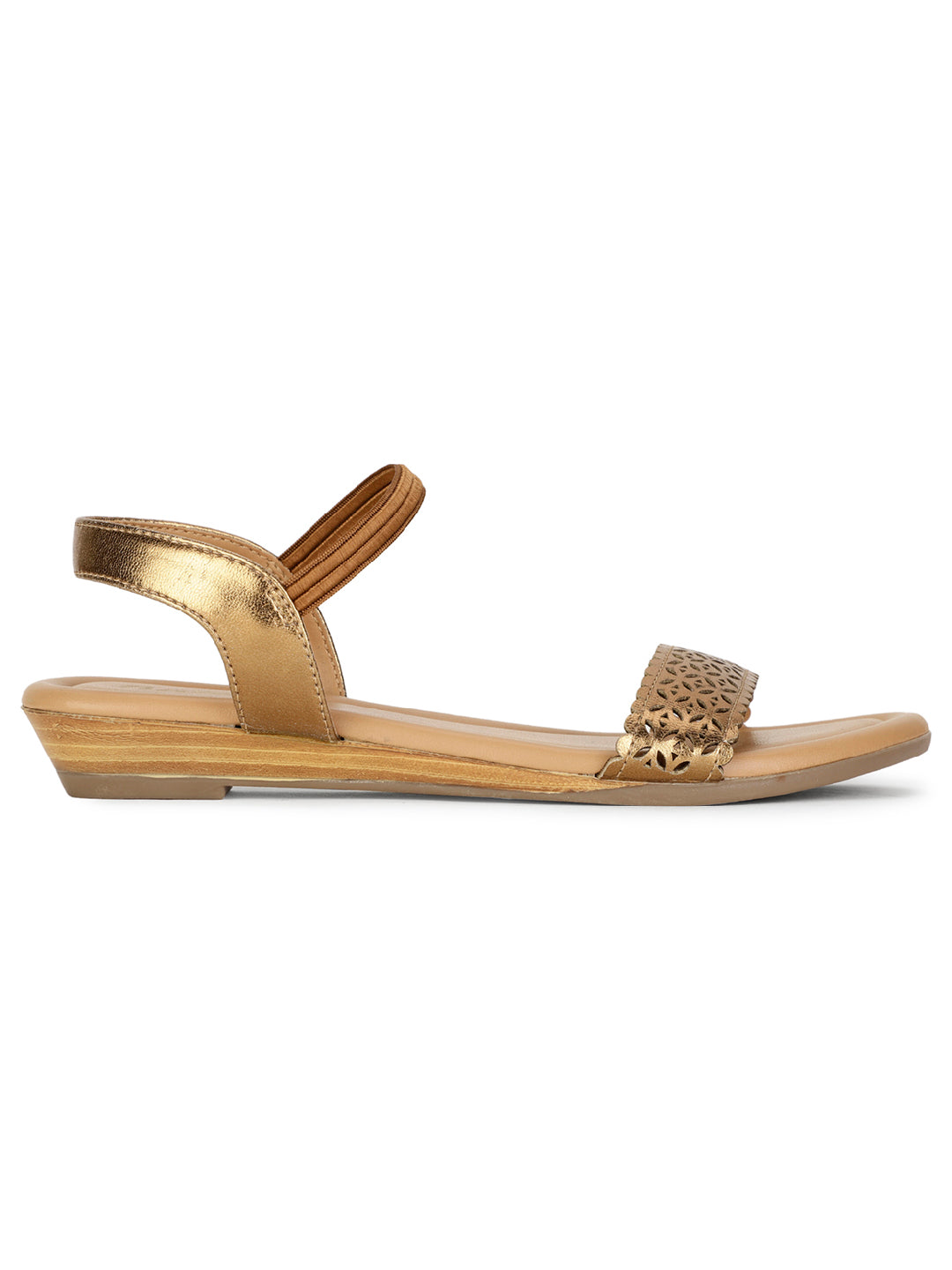 Bata Women Brown Casual Flat Sandal - Brown - View 2