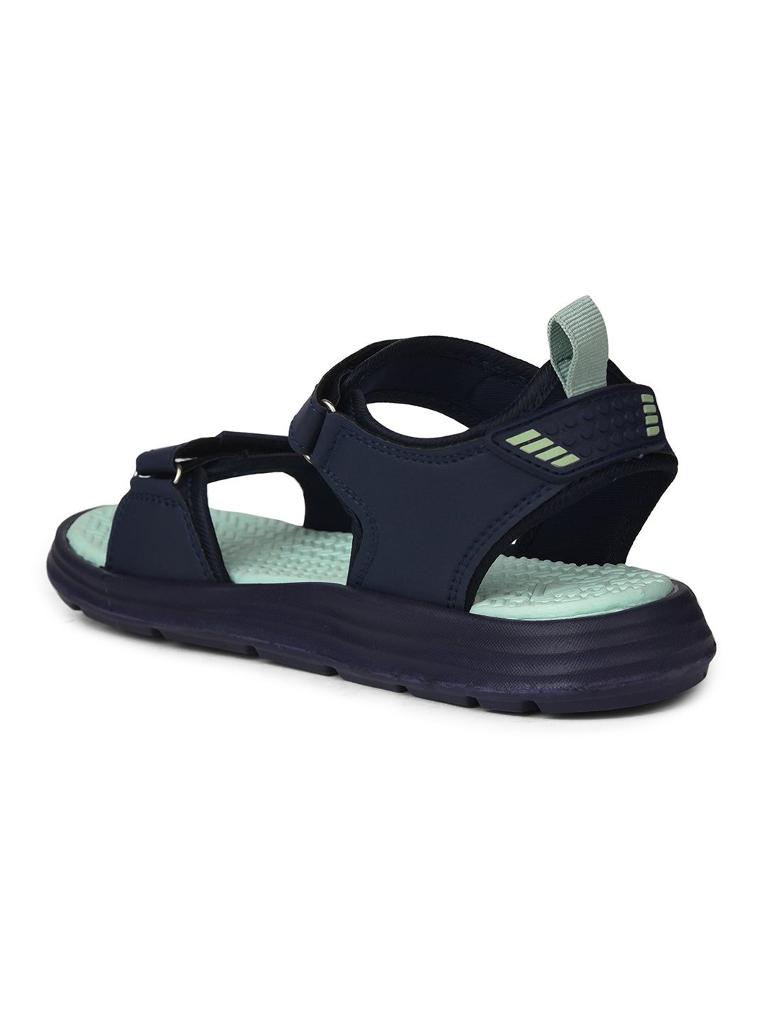 Power Women Green Velcro Strap Sporty Sandal - Green - View 3