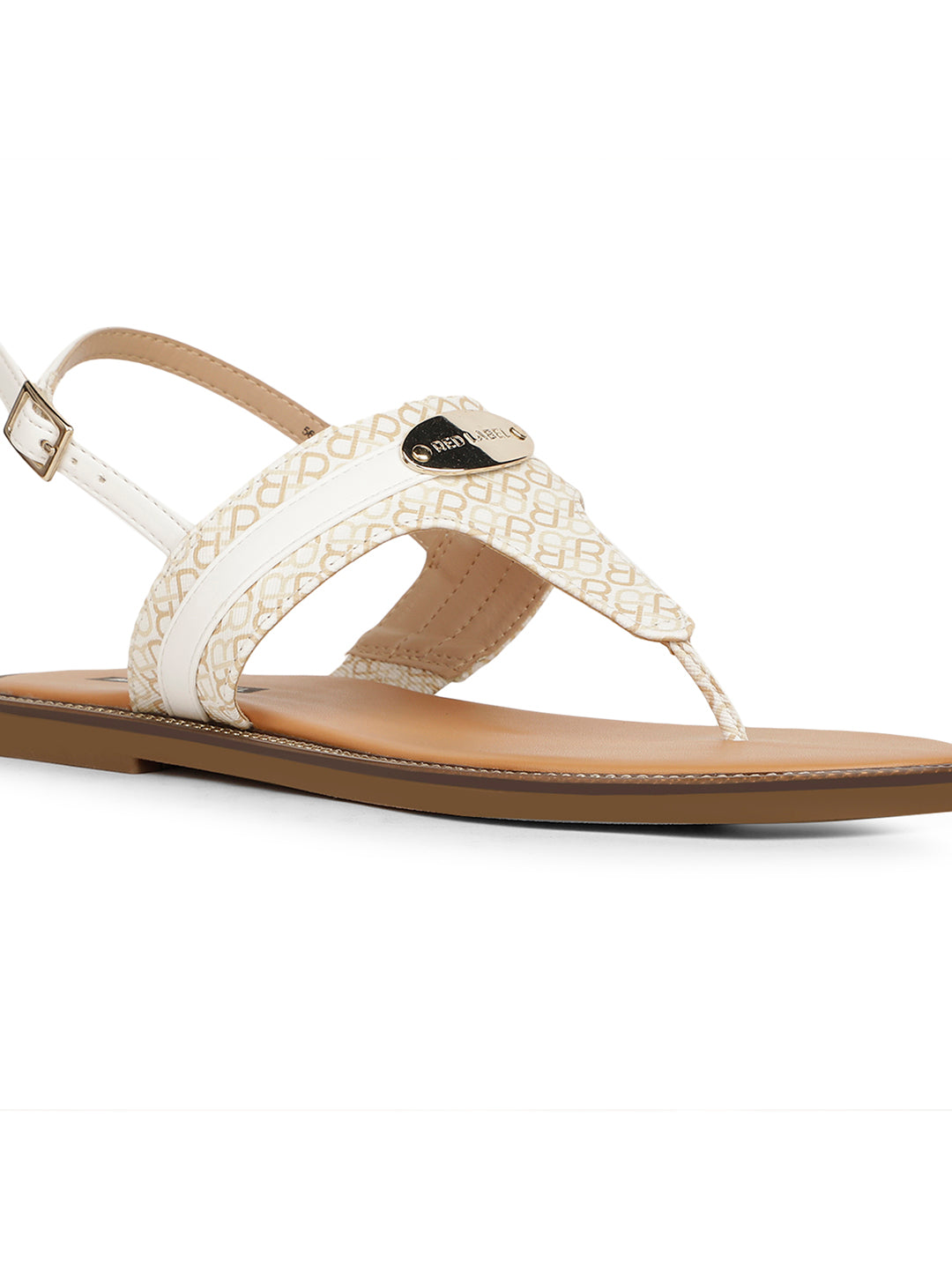 Bata Women Beige BackStrap Flat Sandal - Beige - View 5