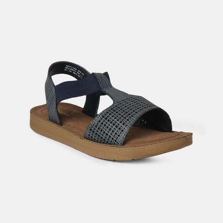 Bata Women Blue Casual Flat Sandal