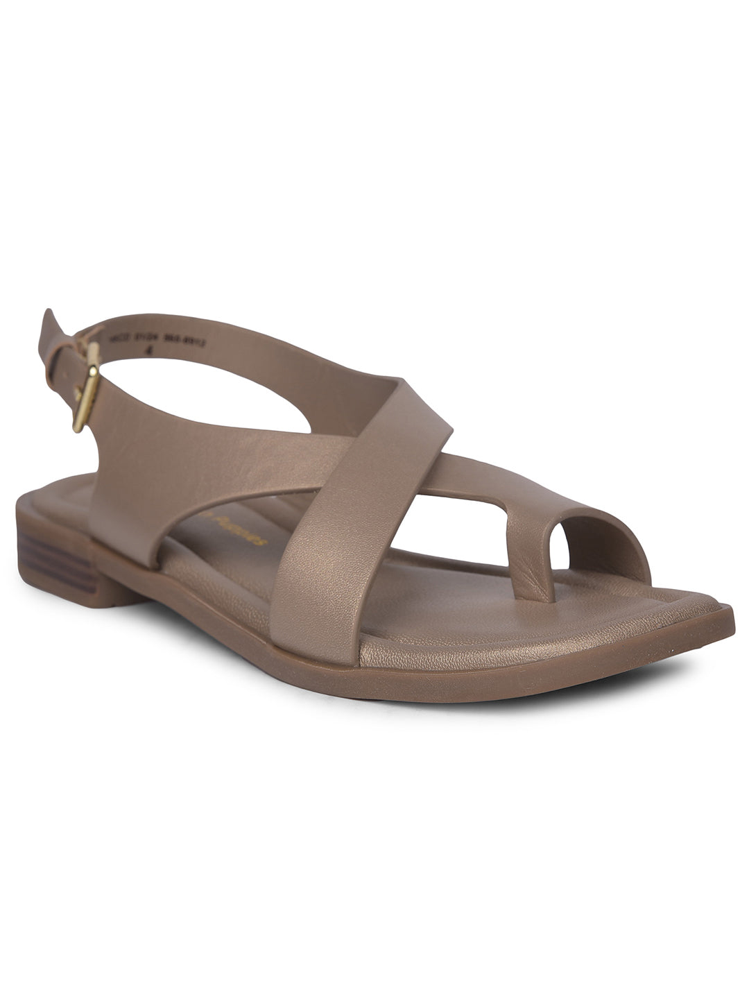 Hush Puppies Women Copper Toe-Ring Wedge Heel Sandal - Copper - View 1