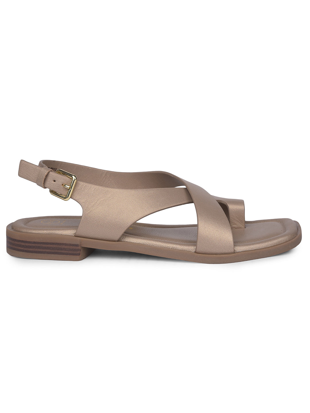 Hush Puppies Women Copper Toe-Ring Wedge Heel Sandal - Copper - View 2