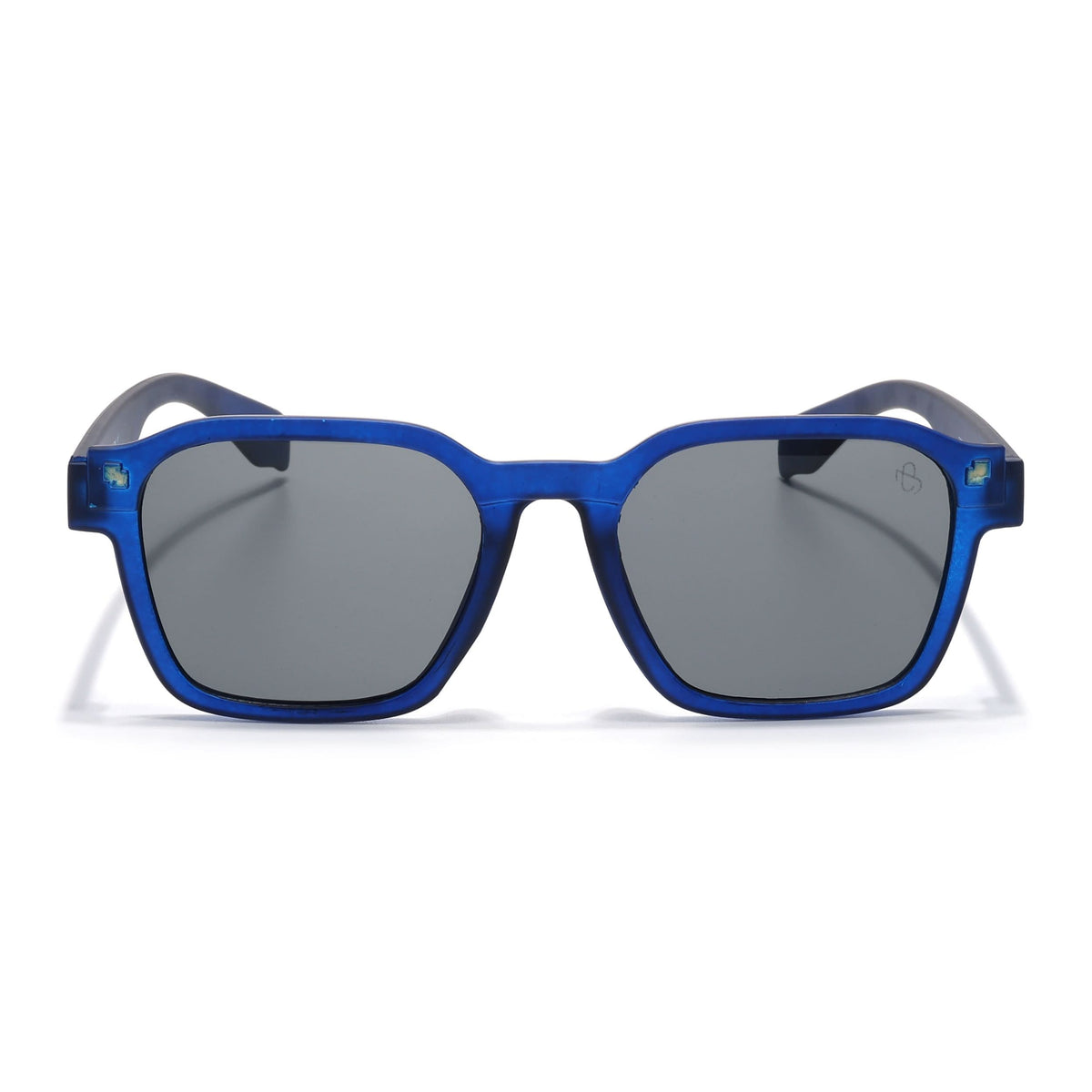 Eyejack Blue Square Sunglasses for Men and Women - Style 1045 - view 3