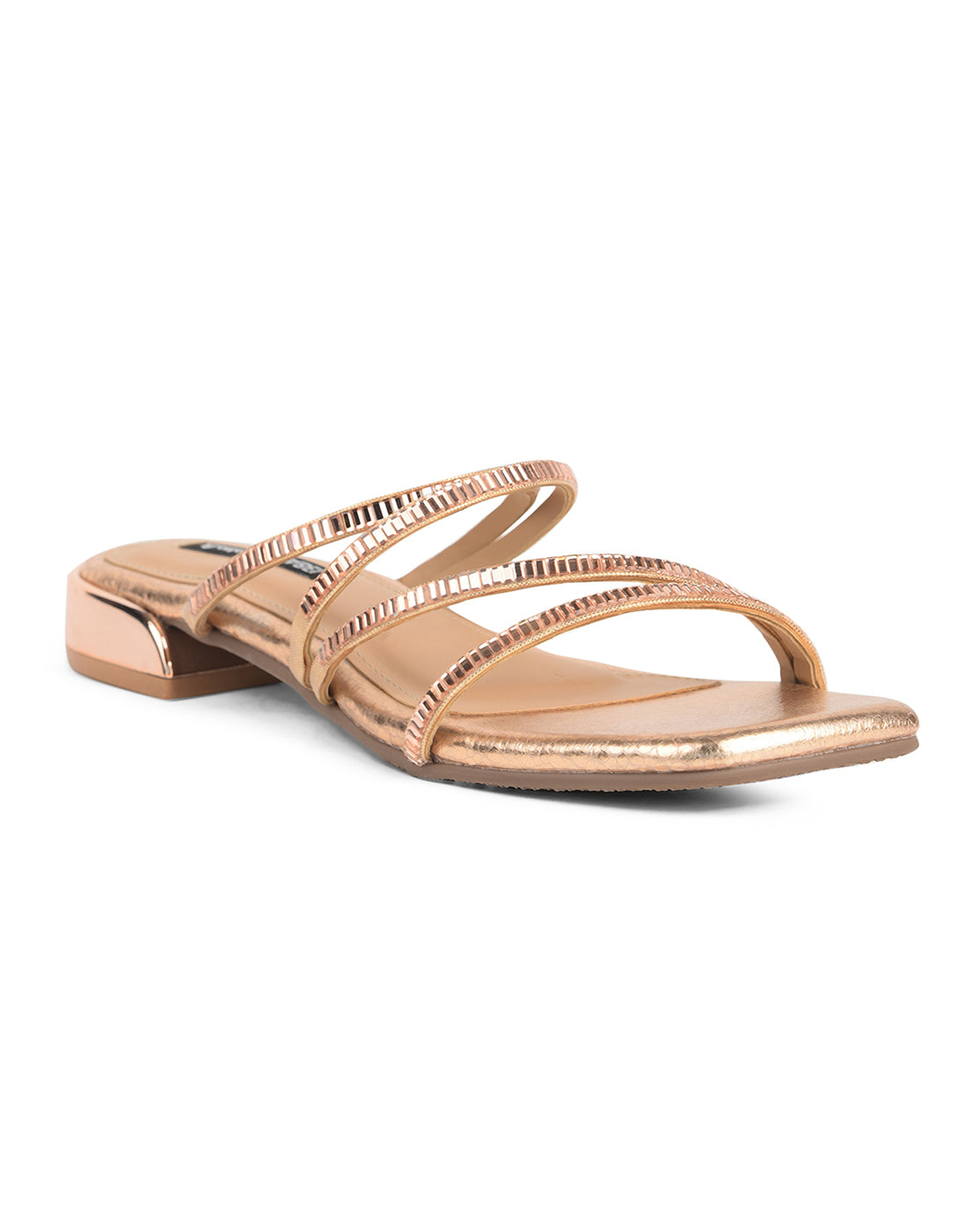 Bata Women Multicolour Block Heel Mule Sandal - Multicolour - View 1