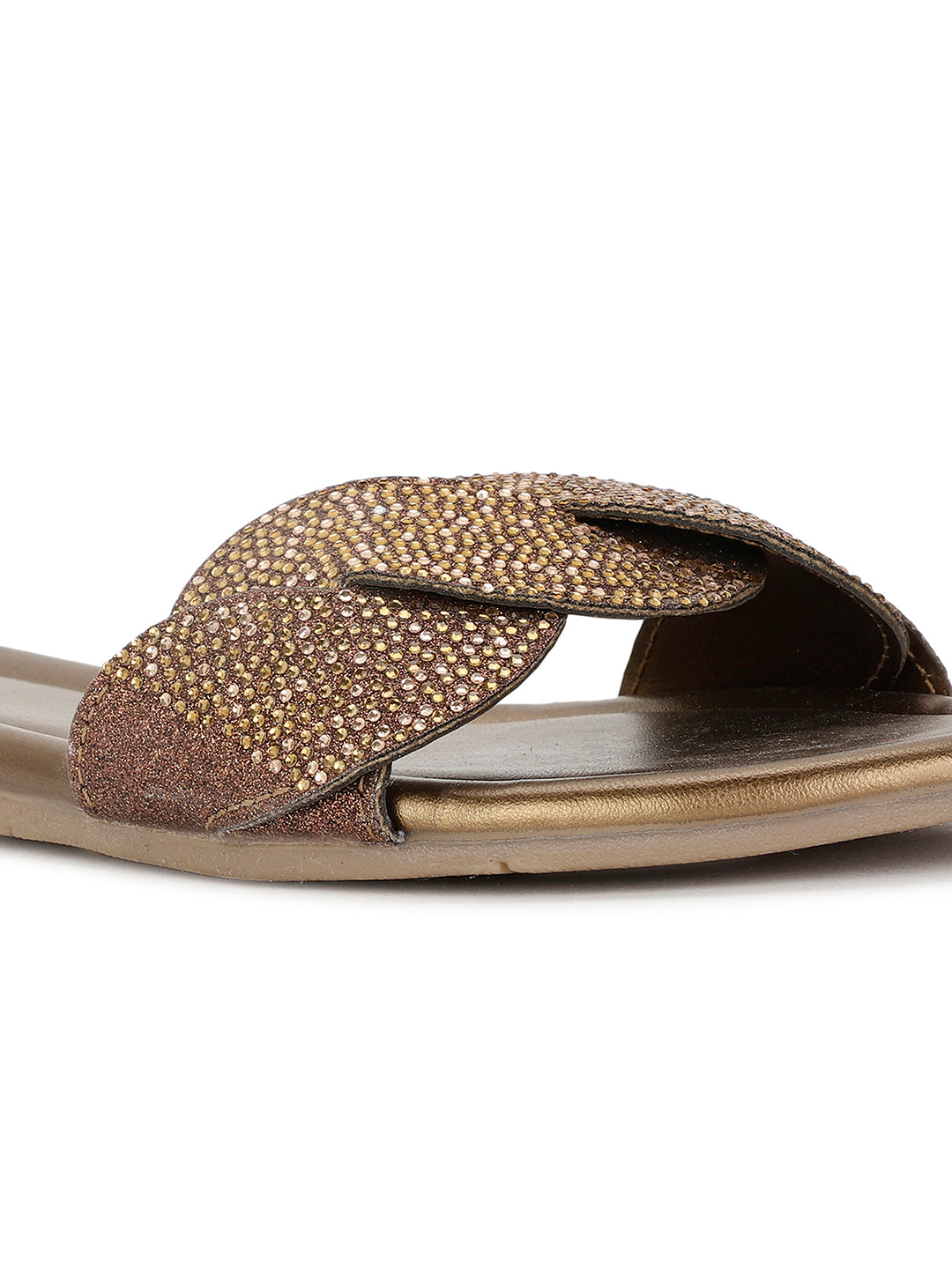 Bata Women Brown Casual Mule Flats - Brown - View 5