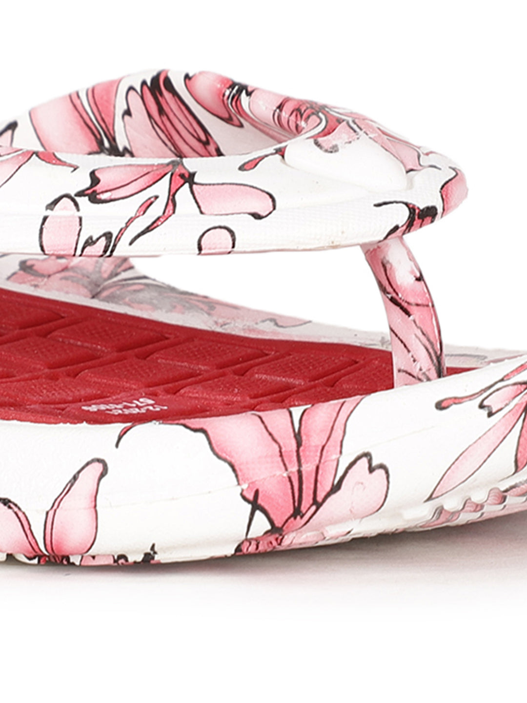 Bata Women Red Casual Flip-Flop - Red - View 5