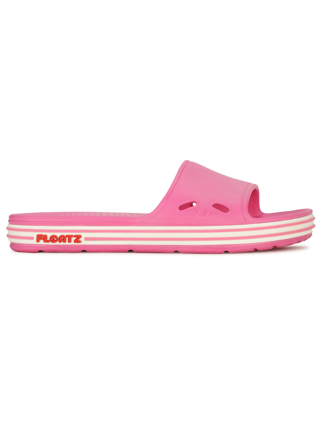 Floatz Women's Pink Casual Waterproof Sliders - Pink