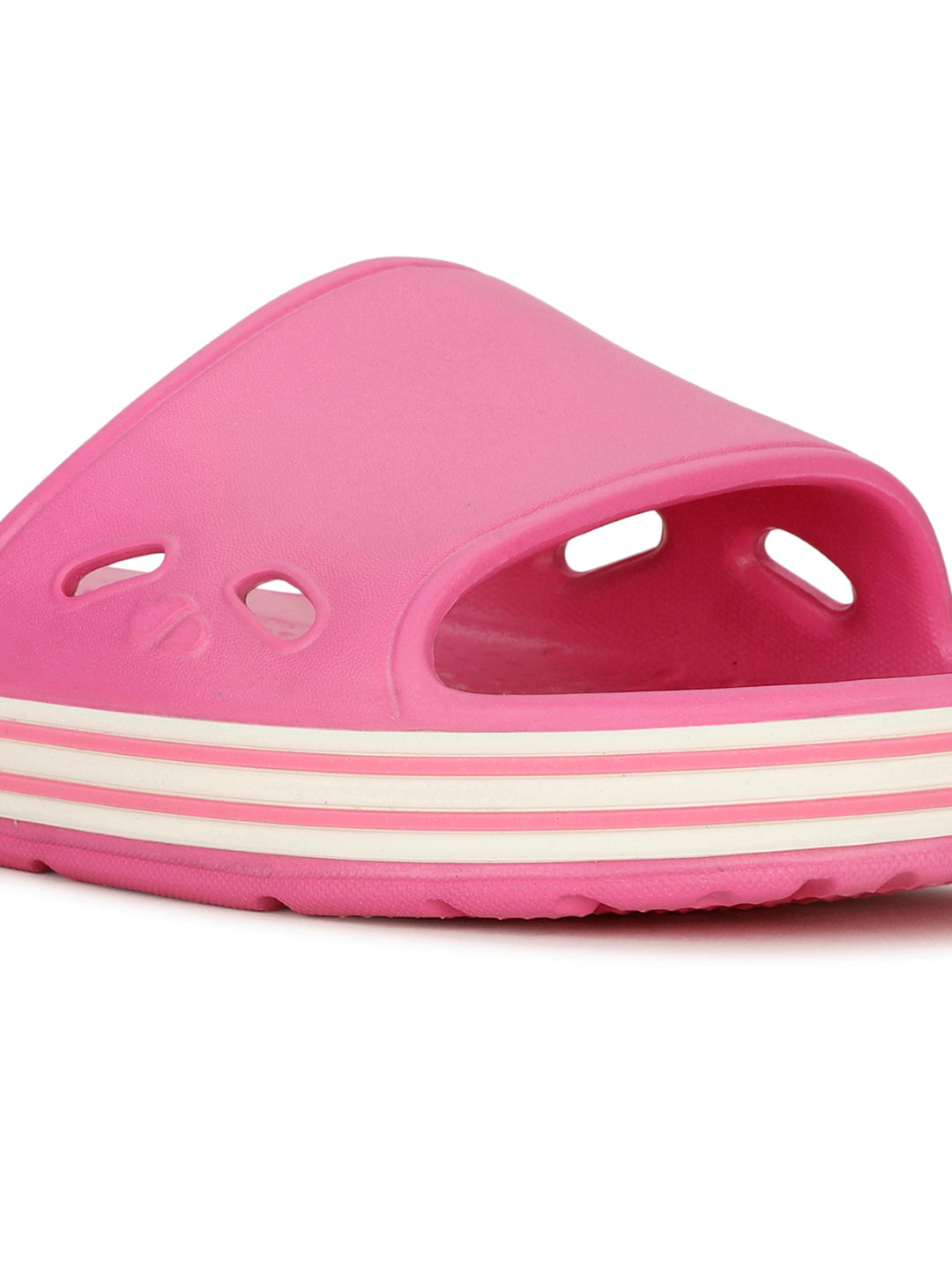 Floatz Women's Pink Casual Waterproof Sliders - Pink