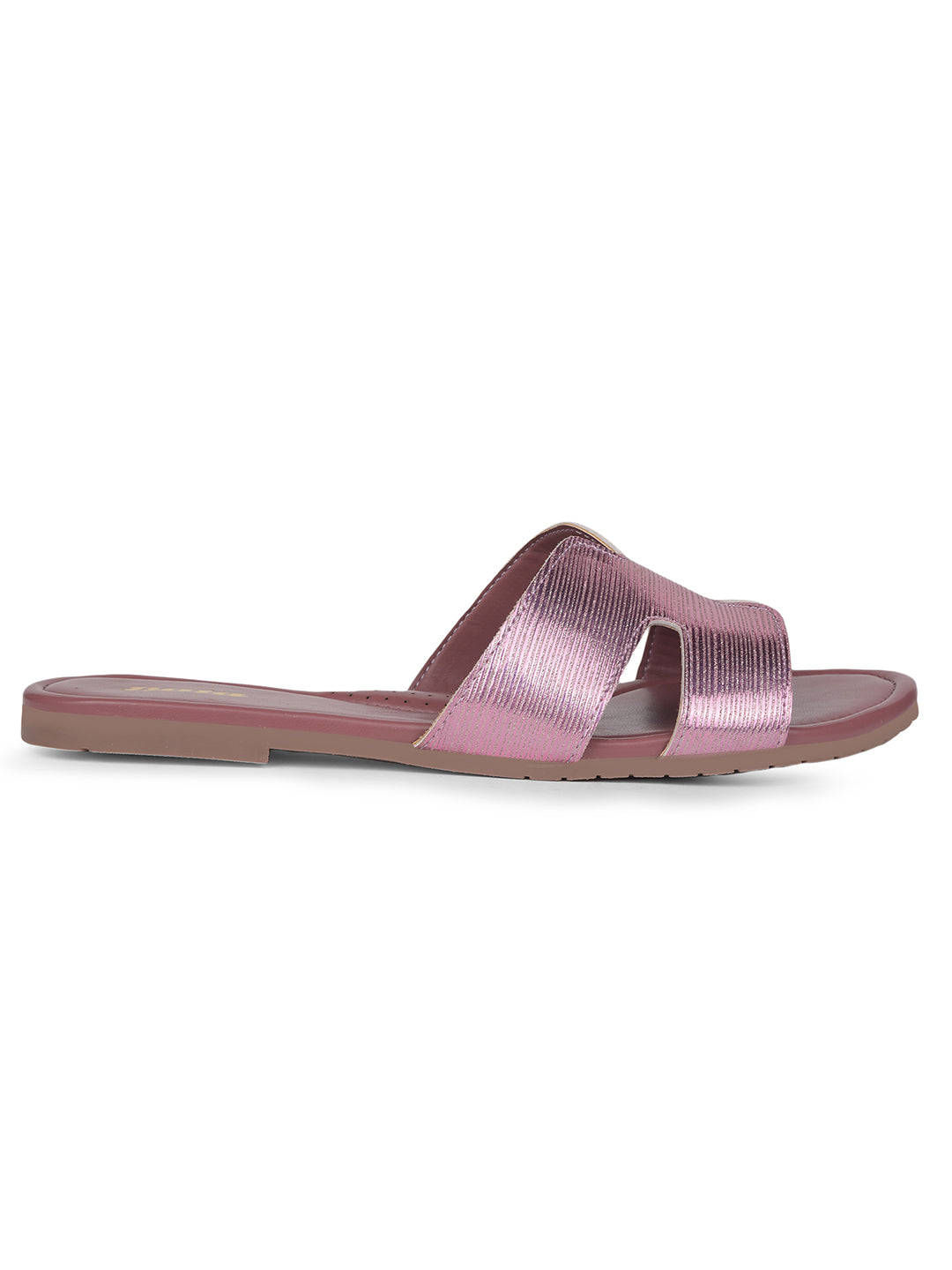 Bata Women Pink Casual Mule Flats - Pink - View 2