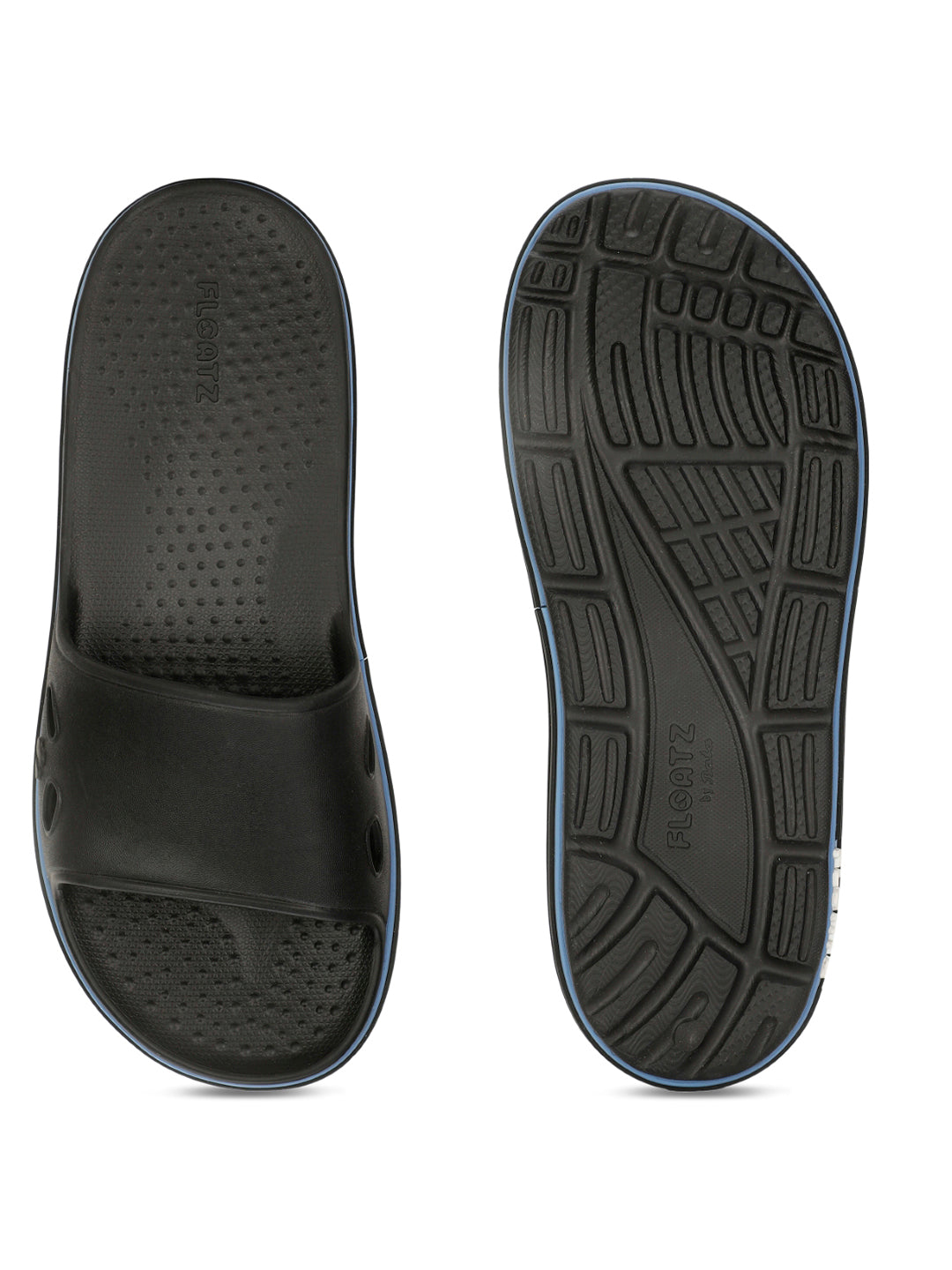 Floatz Women's Black Casual Sliders - Black