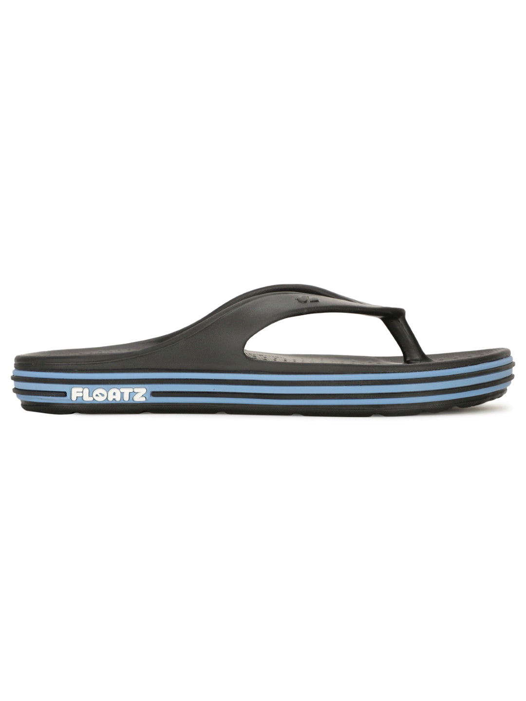 Floatz Women's Black Casual Thong Flip-Flops - Black