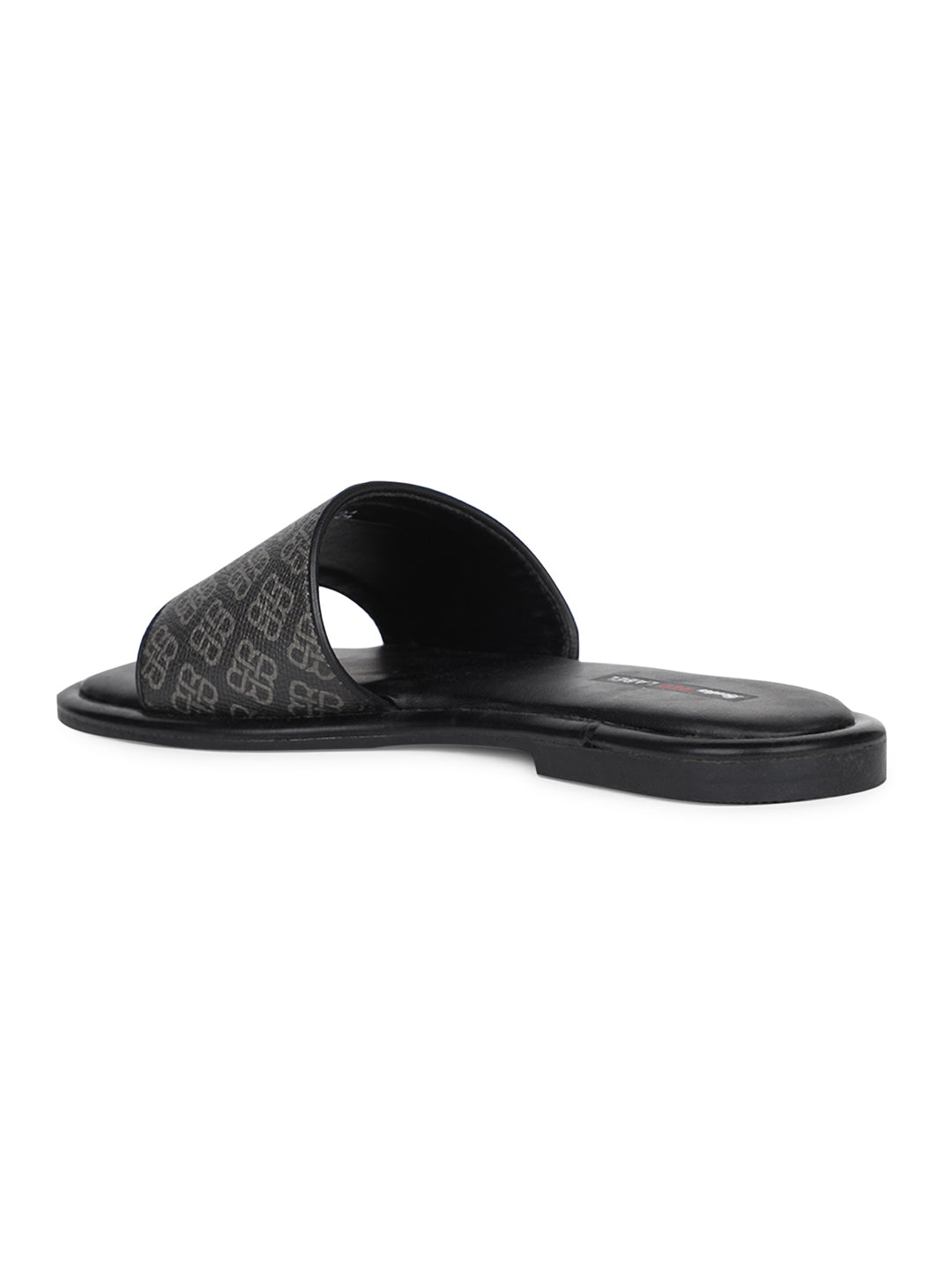 Bata Women Black Casual Mule Flats - Black - View 3