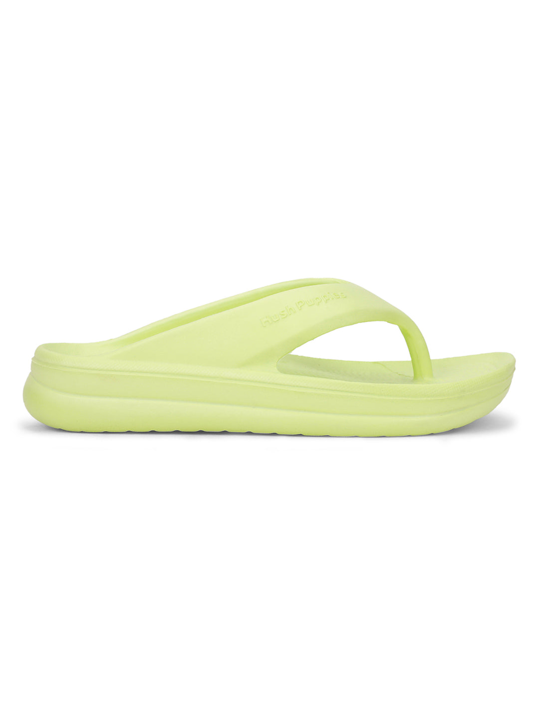 Hush Puppies Women Olive Casual Flip-Flop - Olive - View 2