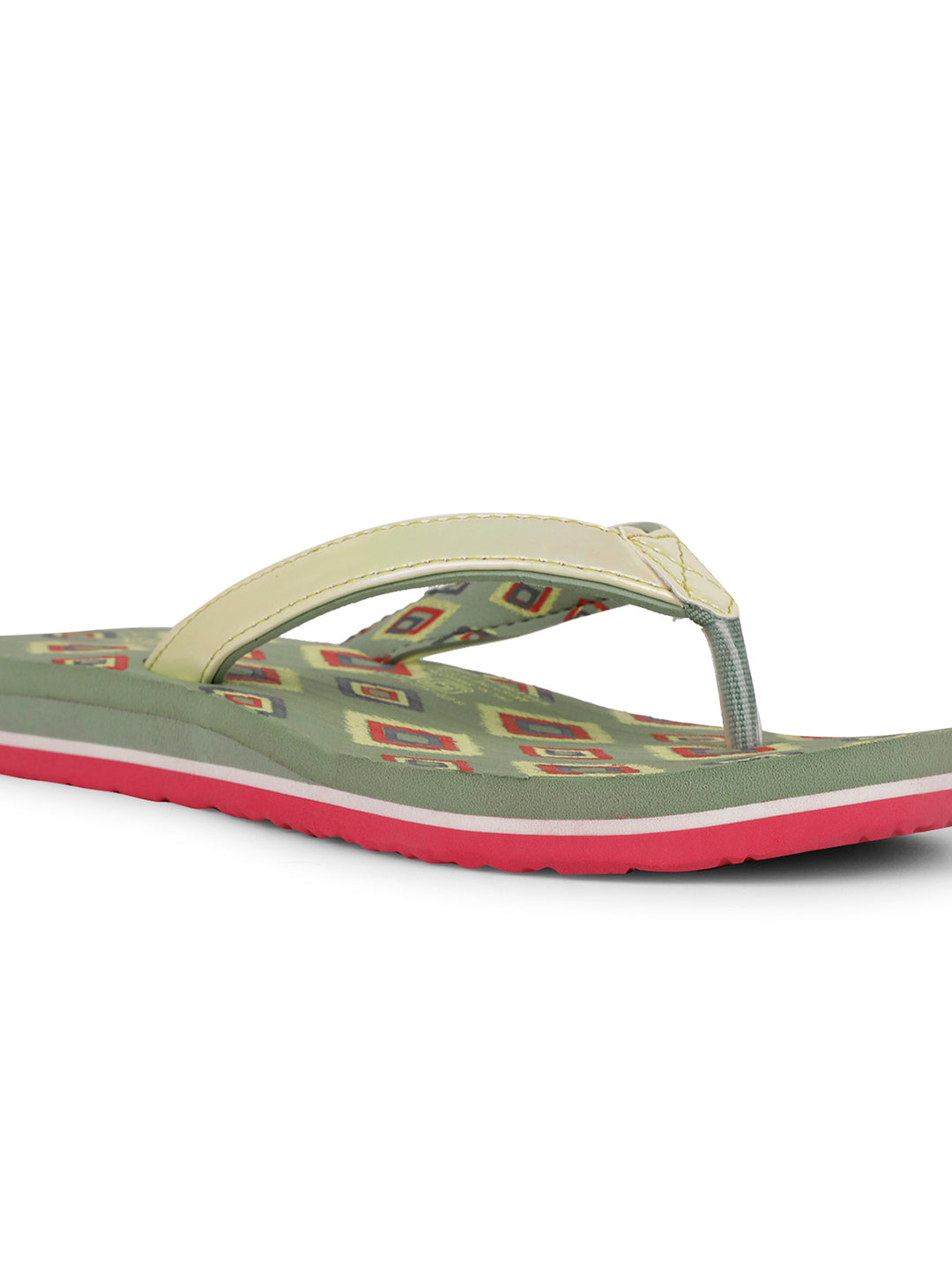 Bata Women Light Green Casual Flip-Flop - Light Green - View 5