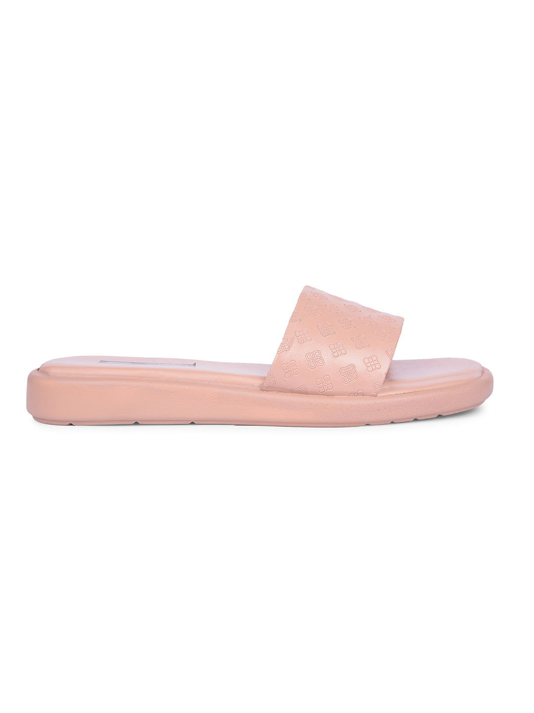 Bata Women's Beige Casual Mule Slippers - Beige