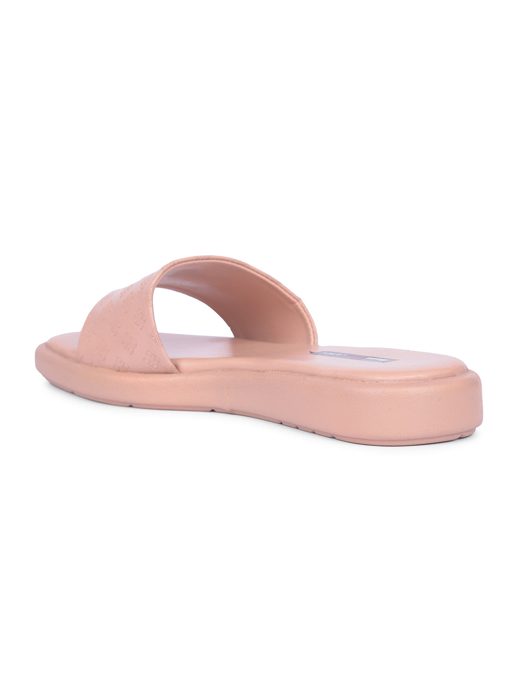 Bata Women's Beige Casual Mule Slippers - Beige