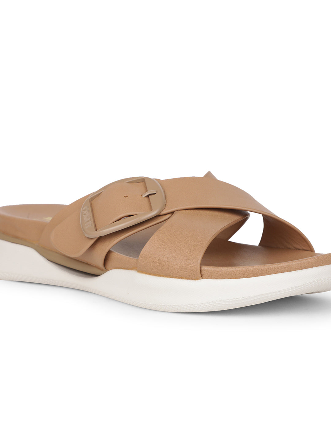 Bata Comfit Women Beige Casual Mule Sandal - Beige - View 5