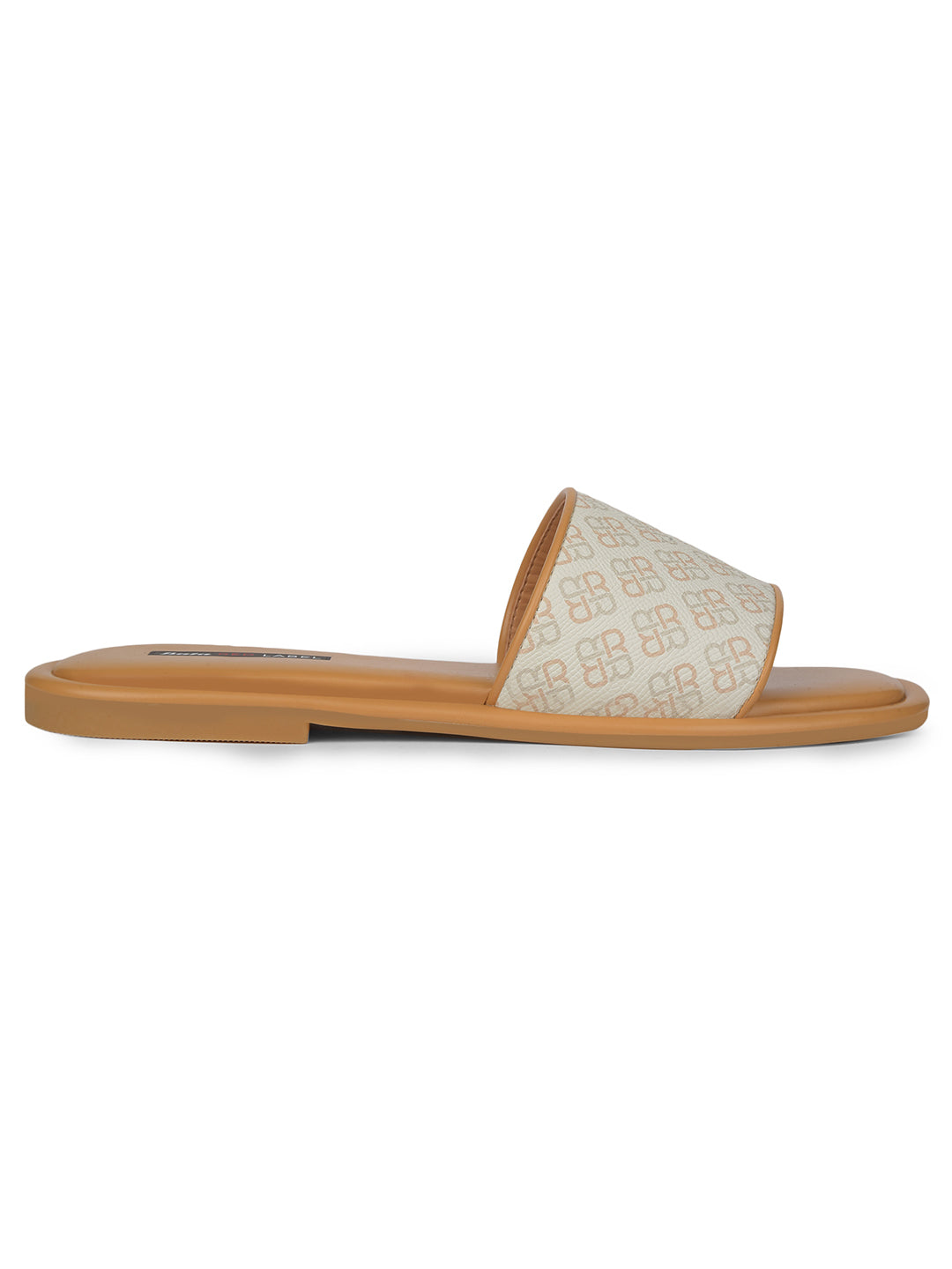 Bata Women Beige Casual Mule Flats - Beige - View 2