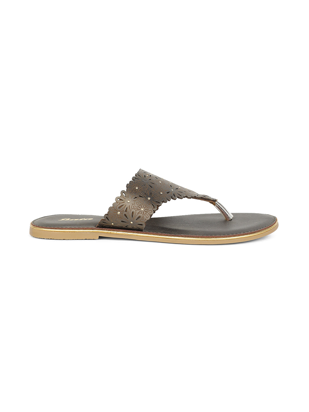 Bata Women Light Blue Casual Thong Flats - Light Blue - View 3
