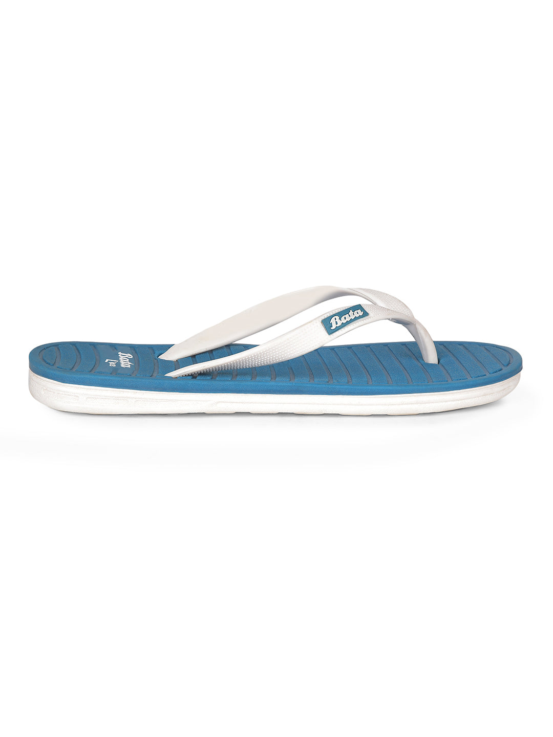 Bata Women's Blue Casual Flip-Flops - Blue