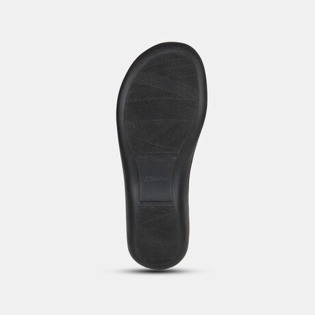 Bata Women Navy Blue Wedge Heel Thong Sandal