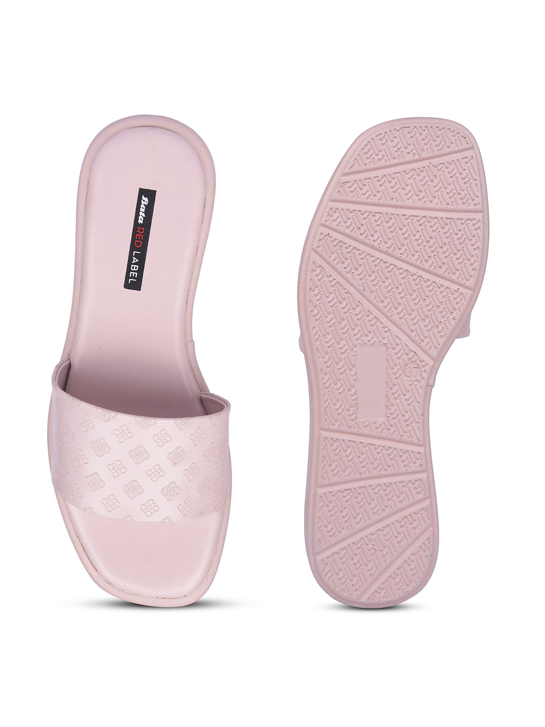 Bata Women's Purple Casual Mule Slippers - Purple