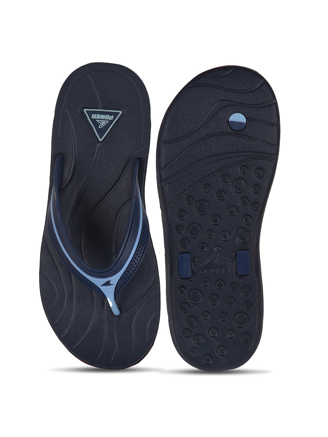 Power Women's Navy Casual Flip-Flops - Navy
